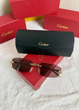 Очки cartier panthere / окуляри cartier panthere