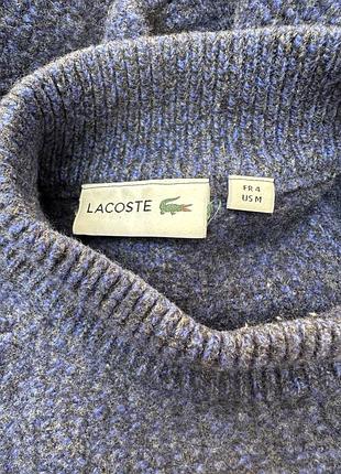Шерстяной свитер lacoste 5