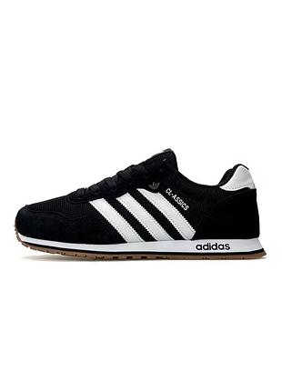 Чоловічі кросівки adidas cl black white