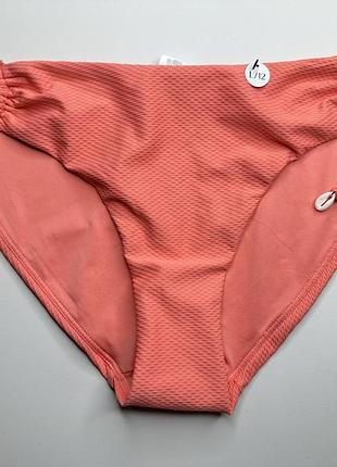 Низ від купальника, плавки купальні жіночі, трусики купальні hunkemoller - кораловий  рр l