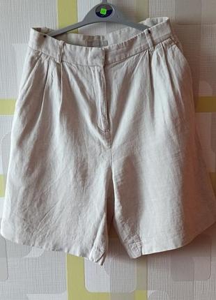 Шорты женские полульняные от h&amp;m