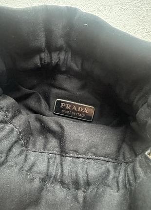 Сумка мішок prada орігінал 4