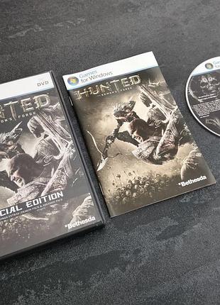 Диск hunted the demon`s forge (pc)