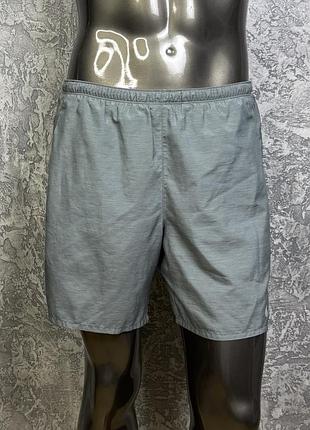 Nike dri-fit шорты-лосины m размер беговые серые 3