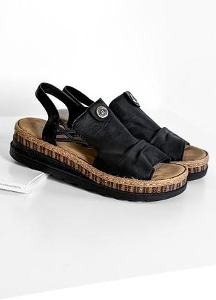 Босоніжки rieker women`s leather sandal