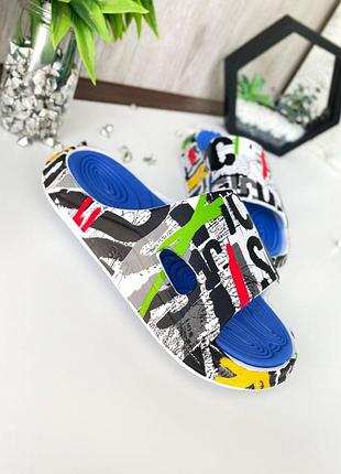 Стильные шлёпки тапочки для мальчика