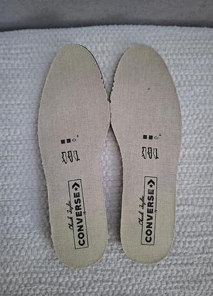 Оригинальные стельки от бренда converse, р35-36