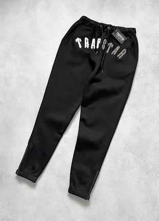 Спортивные штаны trapstar трепстар брюки черные l
