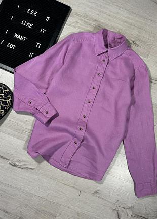 Лляна сорочка marks&spencer