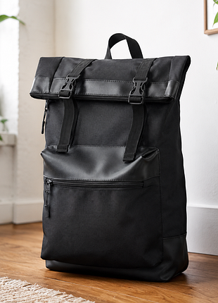 Рюкзак rolltop для ноутбука cordura 600d черный