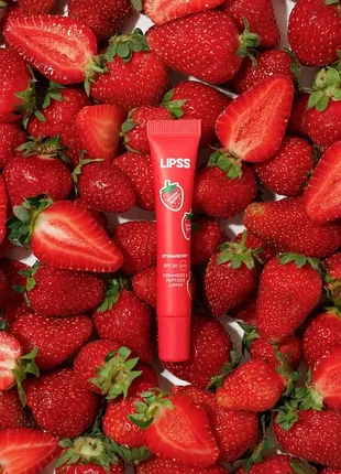 Lipss lipper strawberry полуниця