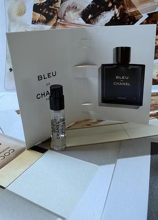 Пробник оригинал bleu de chanel l'exclusif от chanel