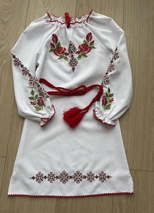 Вишиванка на дівчинку зріст 140