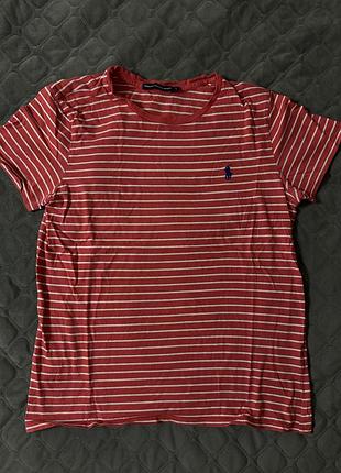 Жіноча футболка polo ralph lauren в полоску
