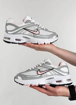 Женские кроссовки nike air max moto 2k white grey