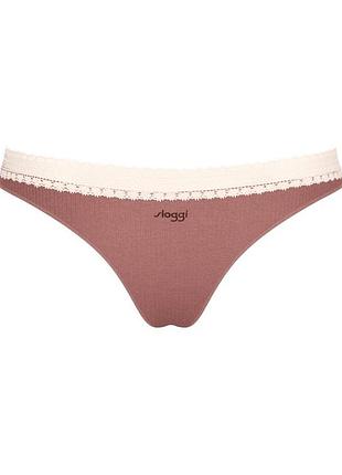 Трусики sloggi go ribbed brazil c2p