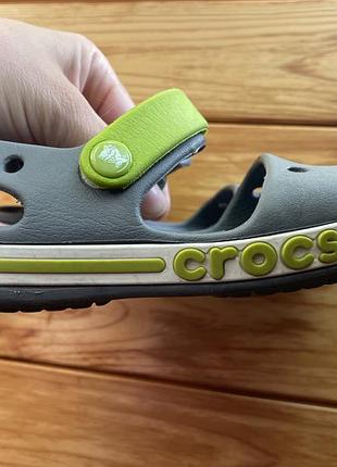 Сандалі для хлопчика crocs bayaband sandal charcoal