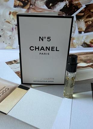 Пробник оригинал chanel no 5 eau de toilette от chanel