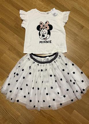 H&m новий! набір disney minnie 8 10 років 140 см