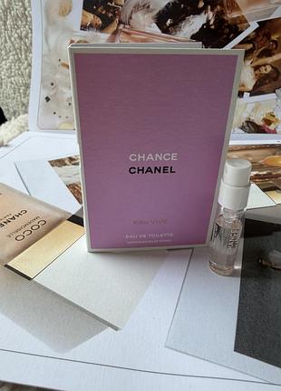Пробник оригинал chance eau vive от chanel