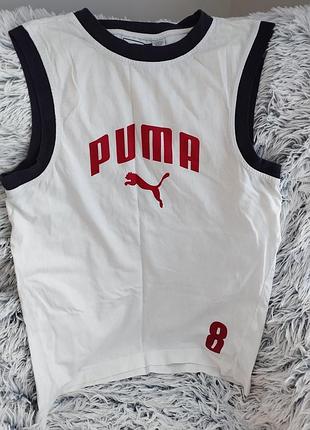 Майка мужская puma, футболка мужская, на лето, хлопок, m