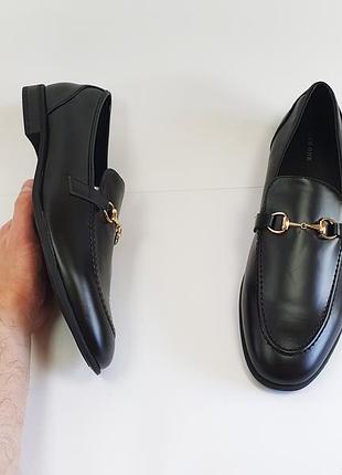 Мужские туфли pier one 48 31 см 13 uk черные