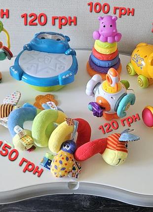 Игрушки для малышей, развивающие книжки от 20 грн 3