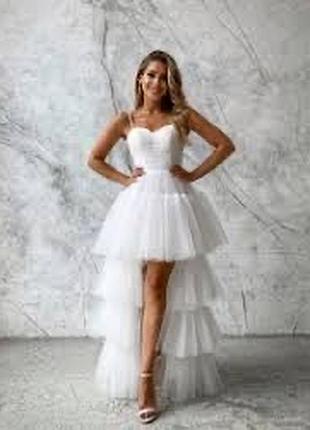 Спідниця lace & beads 10-12 p .дівич вечір,фотосесія чи вечірка