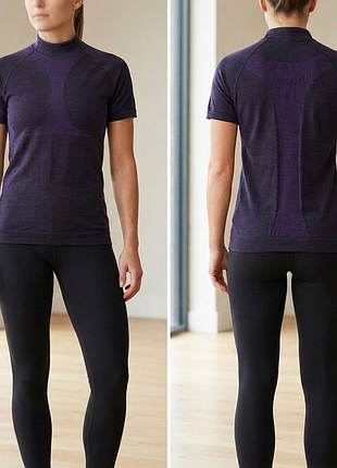 Футболка crivit sport wool t-shirt
