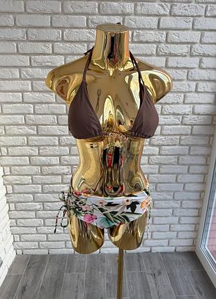 👙 купальник 👙 роздільний рр s m від shein прикраса золотиста