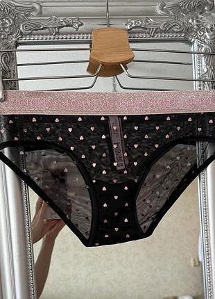 Новые трусики сеточкой victoria’s secret размер s