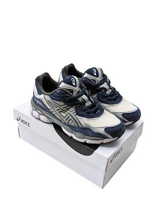 Мужские кроссовки asics gel nyc синие