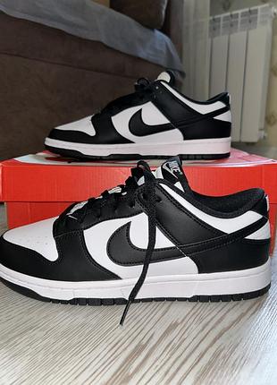 Кроссовки nike dunk low “panda” 2