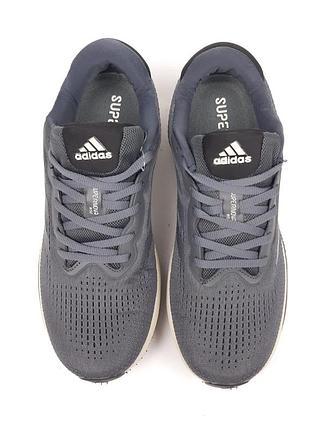 Adidas supernova stride серые 3