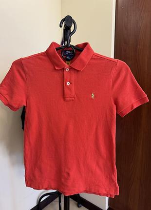 Поло/футболка polo ralph lauren на 6/8р