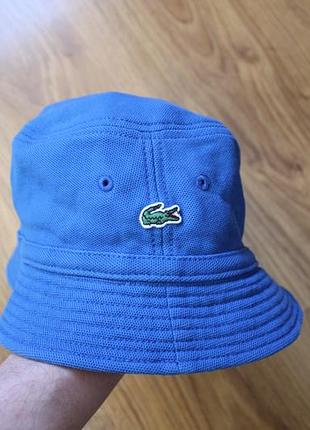 Унісекс бавовна панама lacoste bucket hat