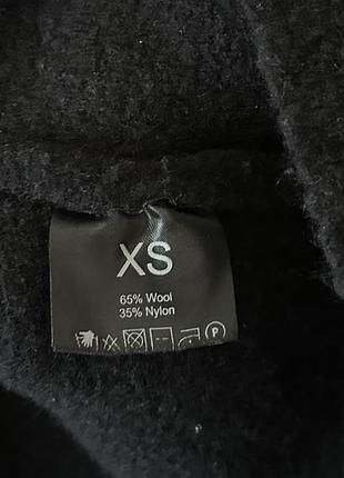 Вовняний светр represent initial boucle polo black pullovers 4