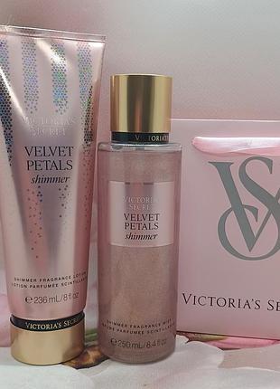 Подарочный набор velvet petals shimmer victoria’s secret.
оригинал из сша