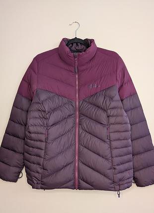 Jack wolfskin пуховик жіночий розмір l xl куртка пухова мембрана зима осінь весна демісезон тепла 3