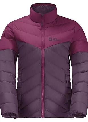 Jack wolfskin пуховик жіночий розмір l xl куртка пухова мембрана зима осінь весна демісезон тепла 10