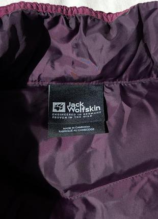 Jack wolfskin пуховик жіночий розмір l xl куртка пухова мембрана зима осінь весна демісезон тепла 2