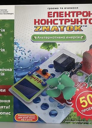 Електронний конструктор «знаток» 8