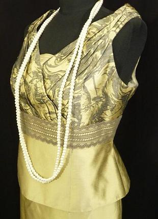 Шовкова ошатна блуза/xl- xxl/ brend presen