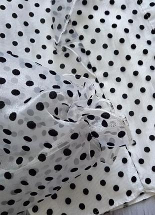 Блузка из органзы. 2
