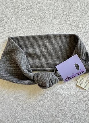 Бавовняна повʼязка в рубчик  claire’s розмір універсальний