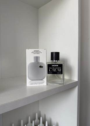 Чоловічі парфуми тестер lacoste eau de l.12.12 blanc
