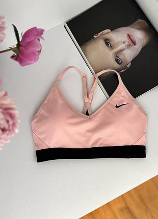 Топ рожевий для спорту nike спортивний бра /топ найк ivy