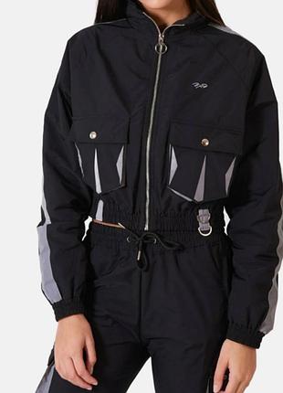 Project x paris courte poches - summer jacket. розмір - l . колір - чорний