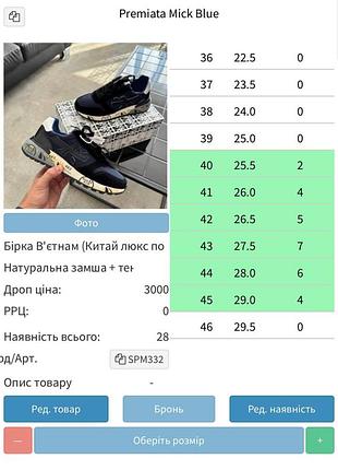 Premiata mick blue