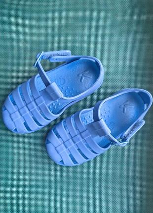 Детские сандалии kidly by mori jelly sandals - marine